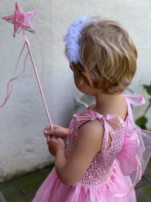 Minisa, Prinsessklänning - Rosa/Grön/Blå